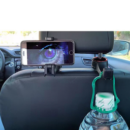  Support Voiture 2-en-1 : Crochet & Support Téléphone