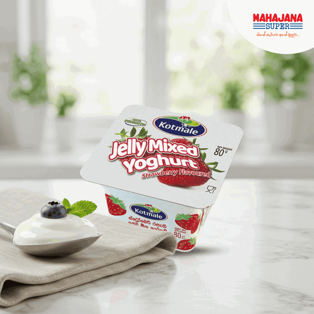 Kotmale Jelly Yoghurt Strawberry 80g