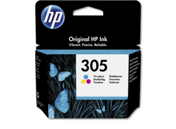 HP 305 Tri-Color Original Ink Cartridge