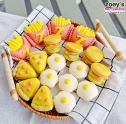 Zoey’s mini fast food bun 18pcs