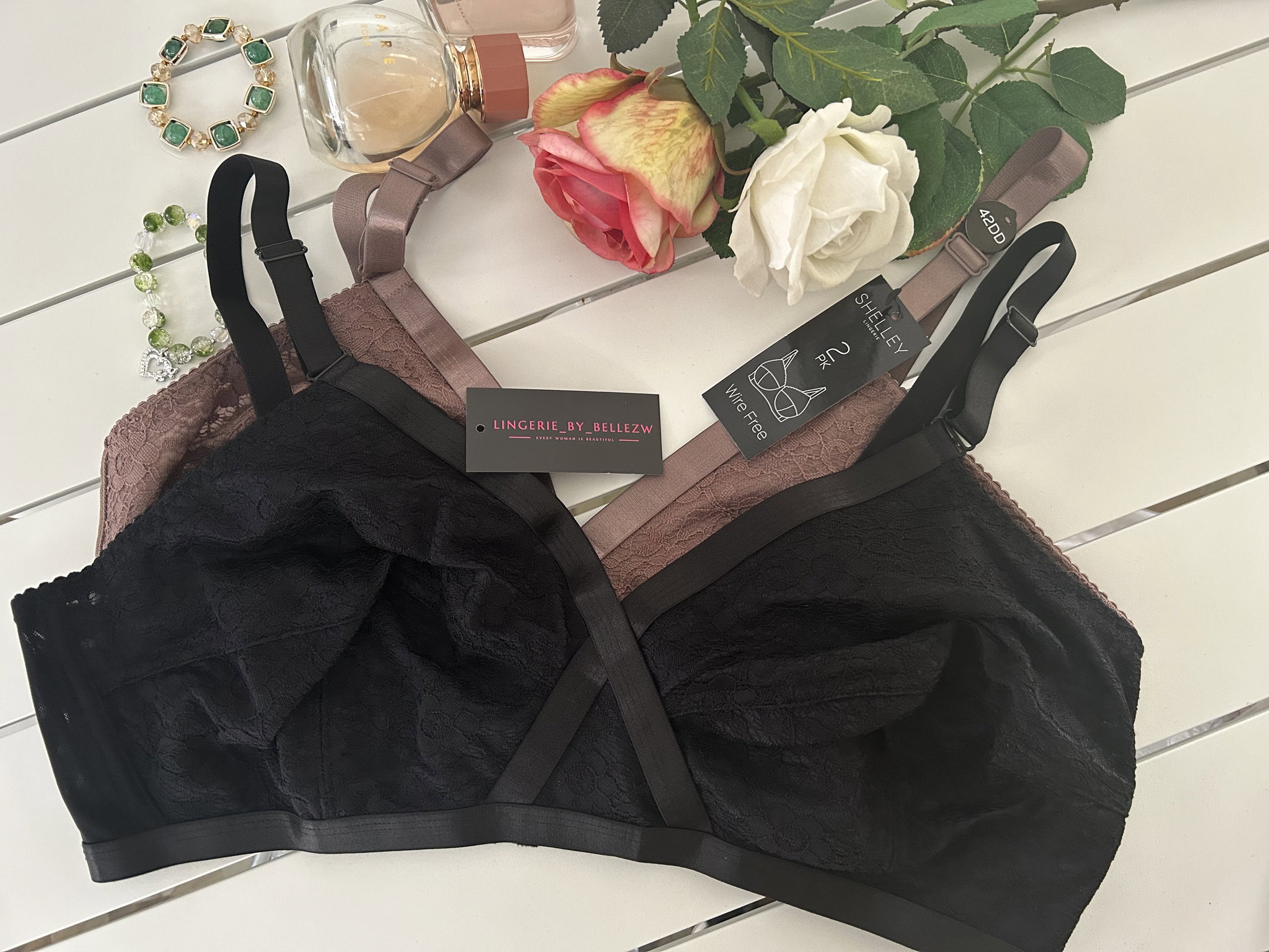 Shelley Plus size your heart bra_0