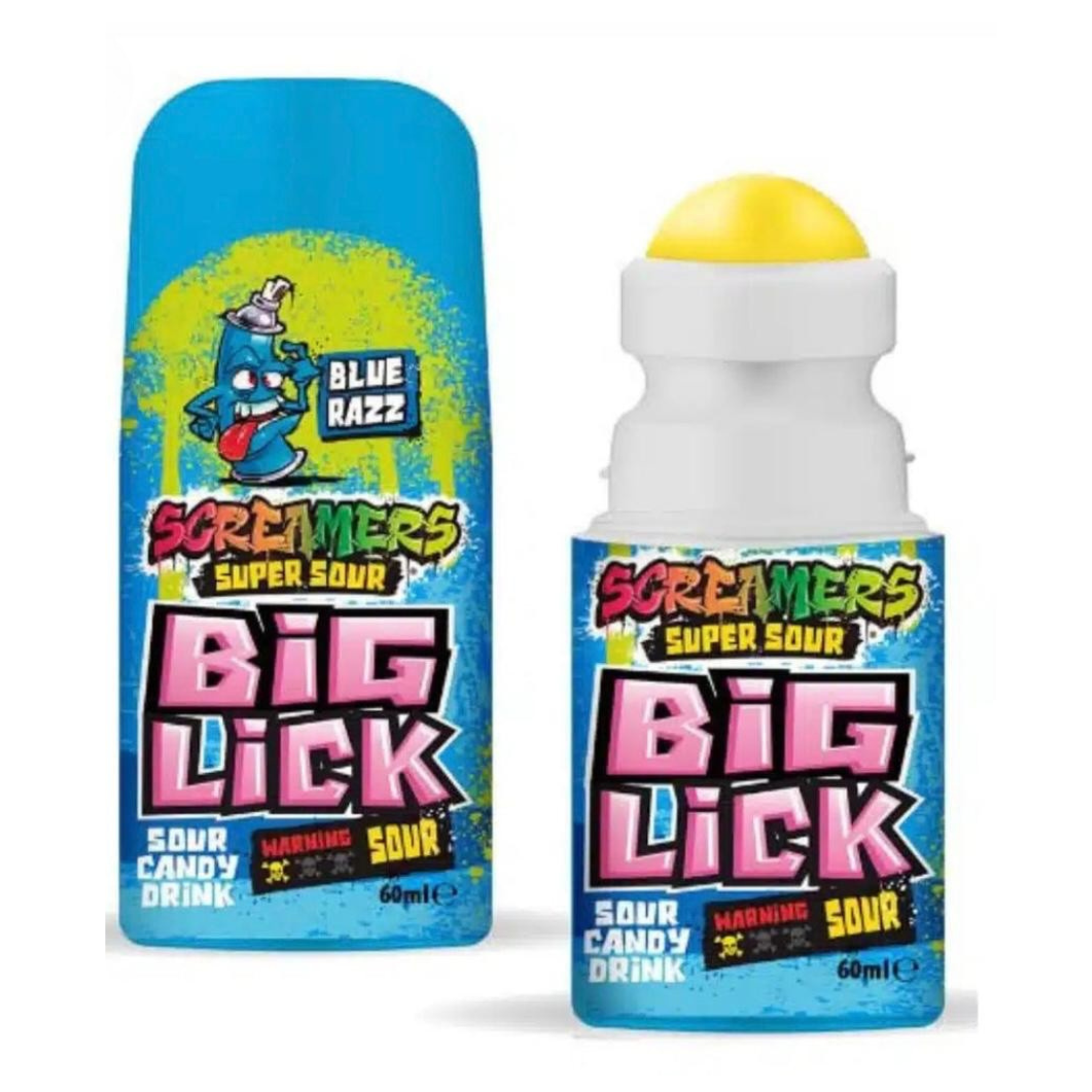 Screamers Big Lick Blue Razz 60ml_0