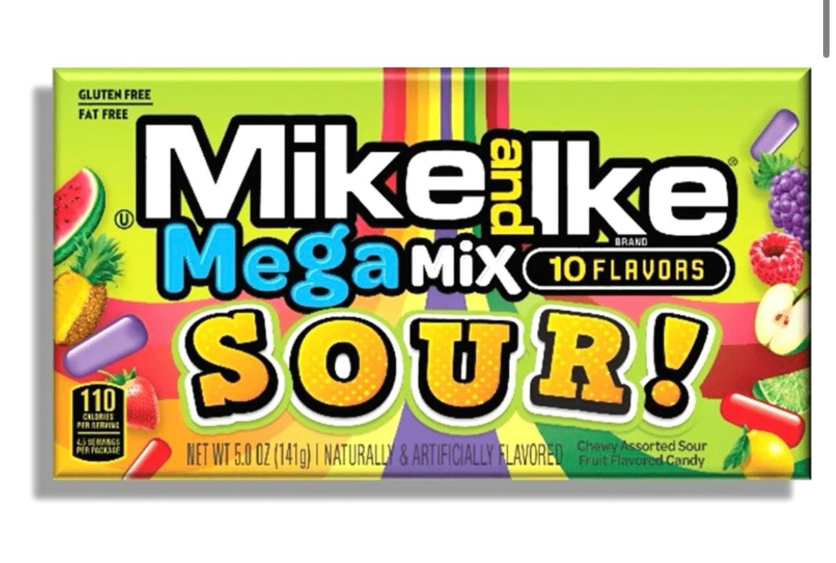 Mike & Ike Mega Mix Sour Big 141g_0