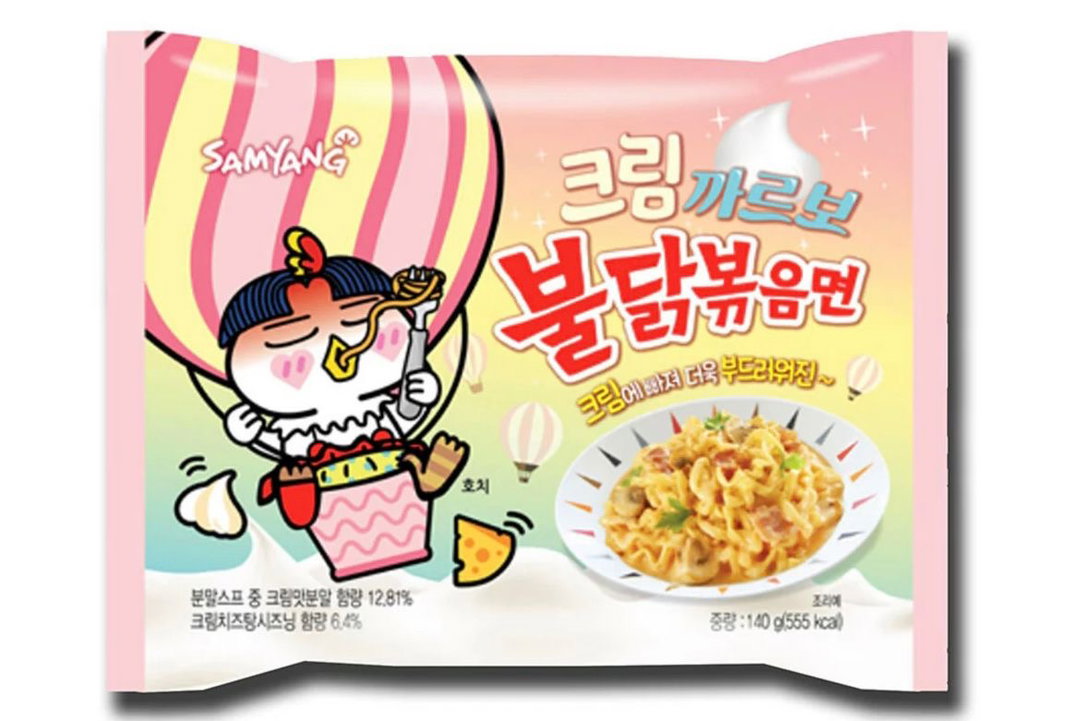 SamYang Hot Chicken Cream Carbonara 140g