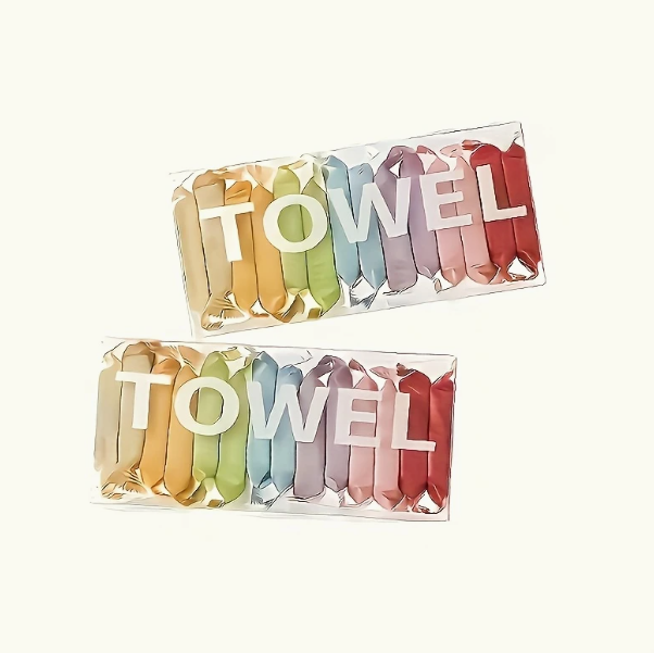 Compressed Towel Set - 14pcs_1