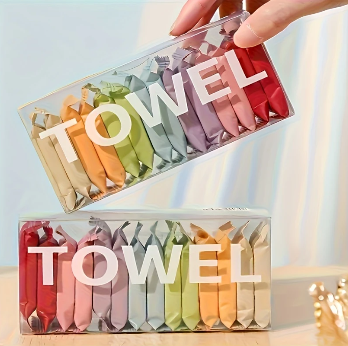 Compressed Towel Set - 14pcs_0
