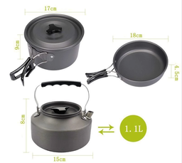 CAMPING OUTDOOR COOKING SET