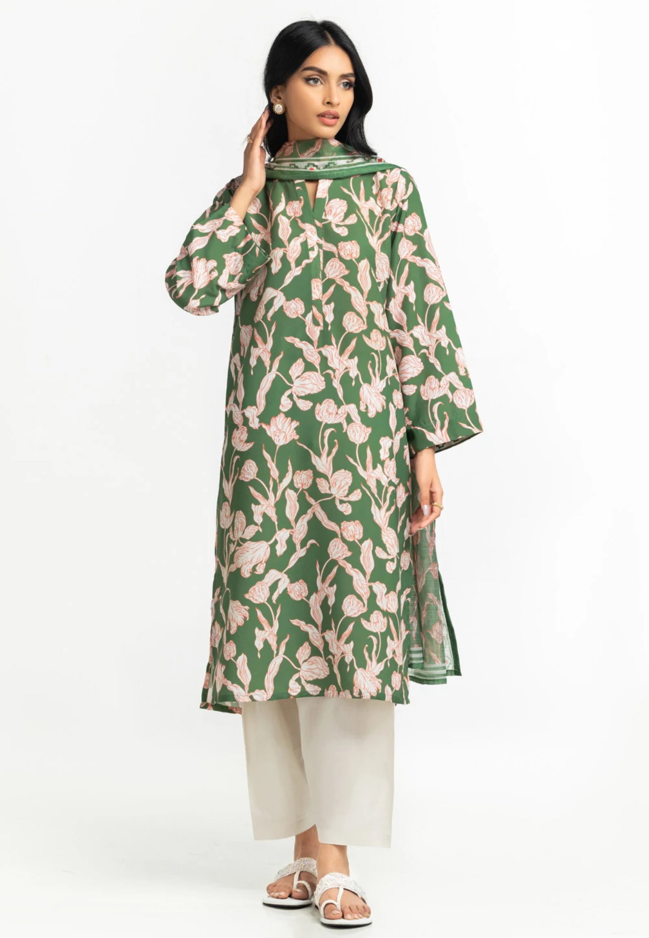 Poly Cambric Printed Shirt IPS-44499_0