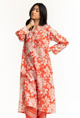 Dobby Texture Printed Shirt IPS-44517
