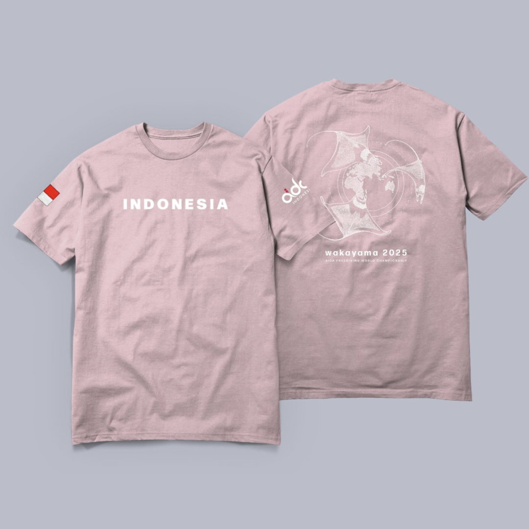 Indonesia Team T-shirt Candy Pink