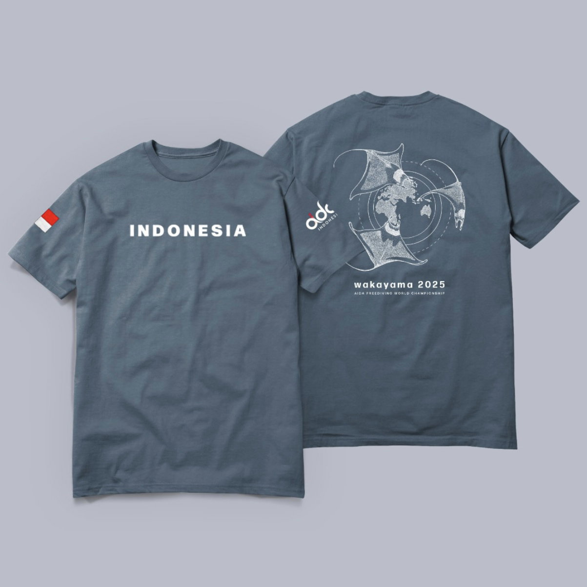 Indonesia Team T-Shirt Bearing Sea_0