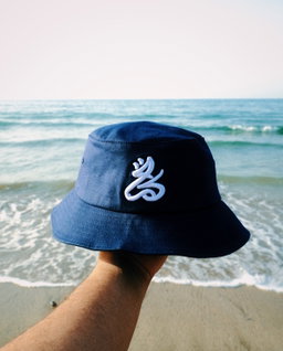 كُمَّة Logo FlexFit™ Bucket Hat (Navy)