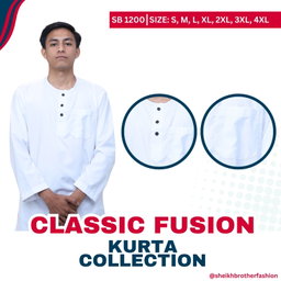 Premium Classic Fusion Kurtas