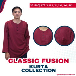 Premium Classic Fusion Kurtas