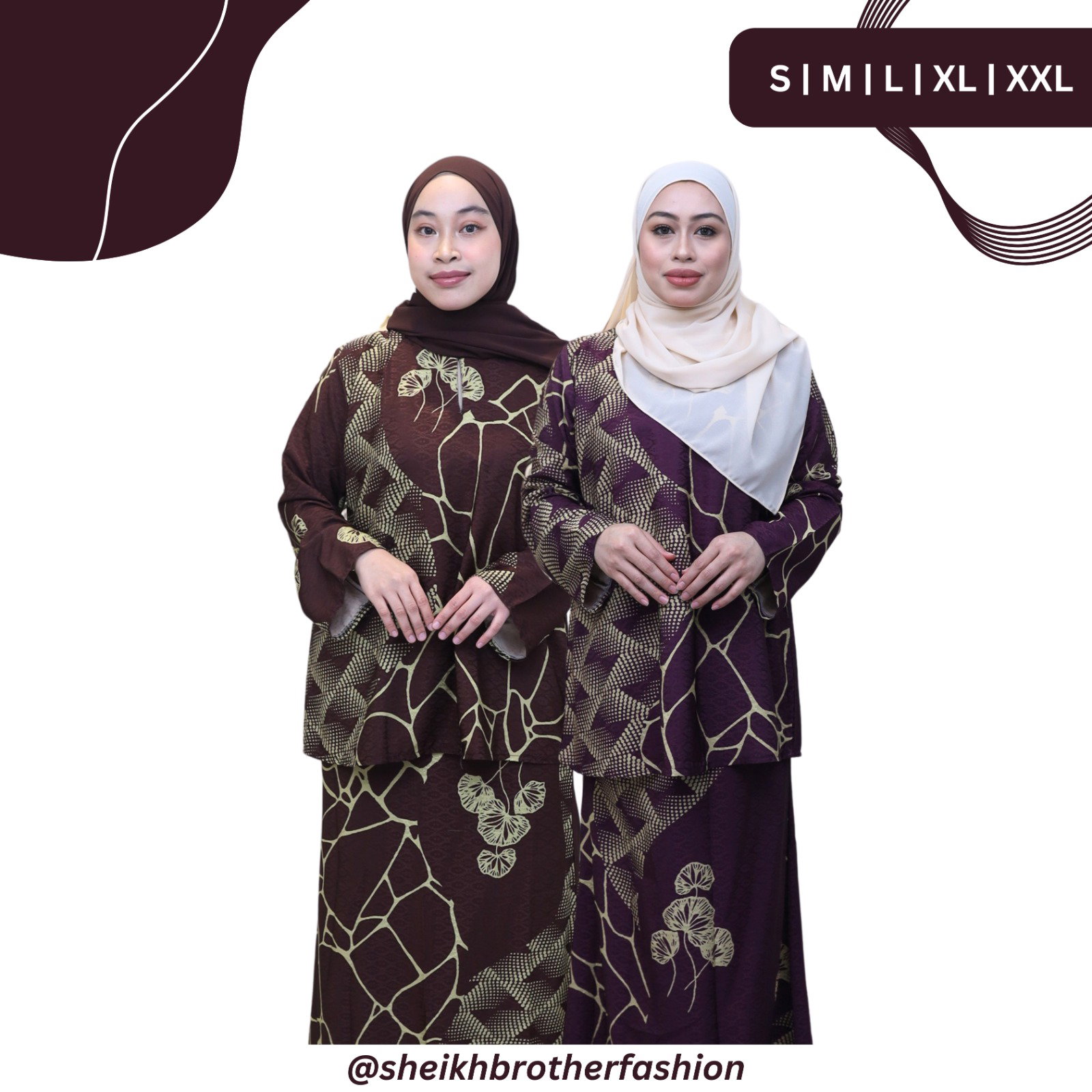 Batik Garden Baju Kurung _0