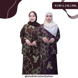 Batik Garden Baju Kurung 