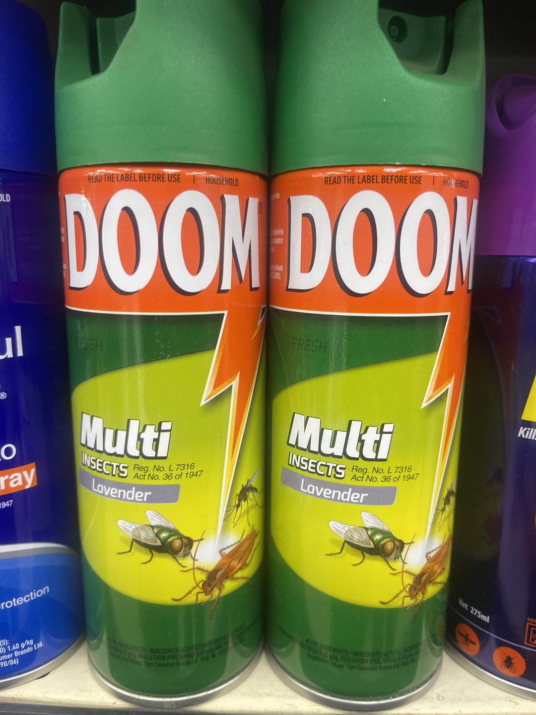 Doom Fresh Multi Insects Lavender 180ml