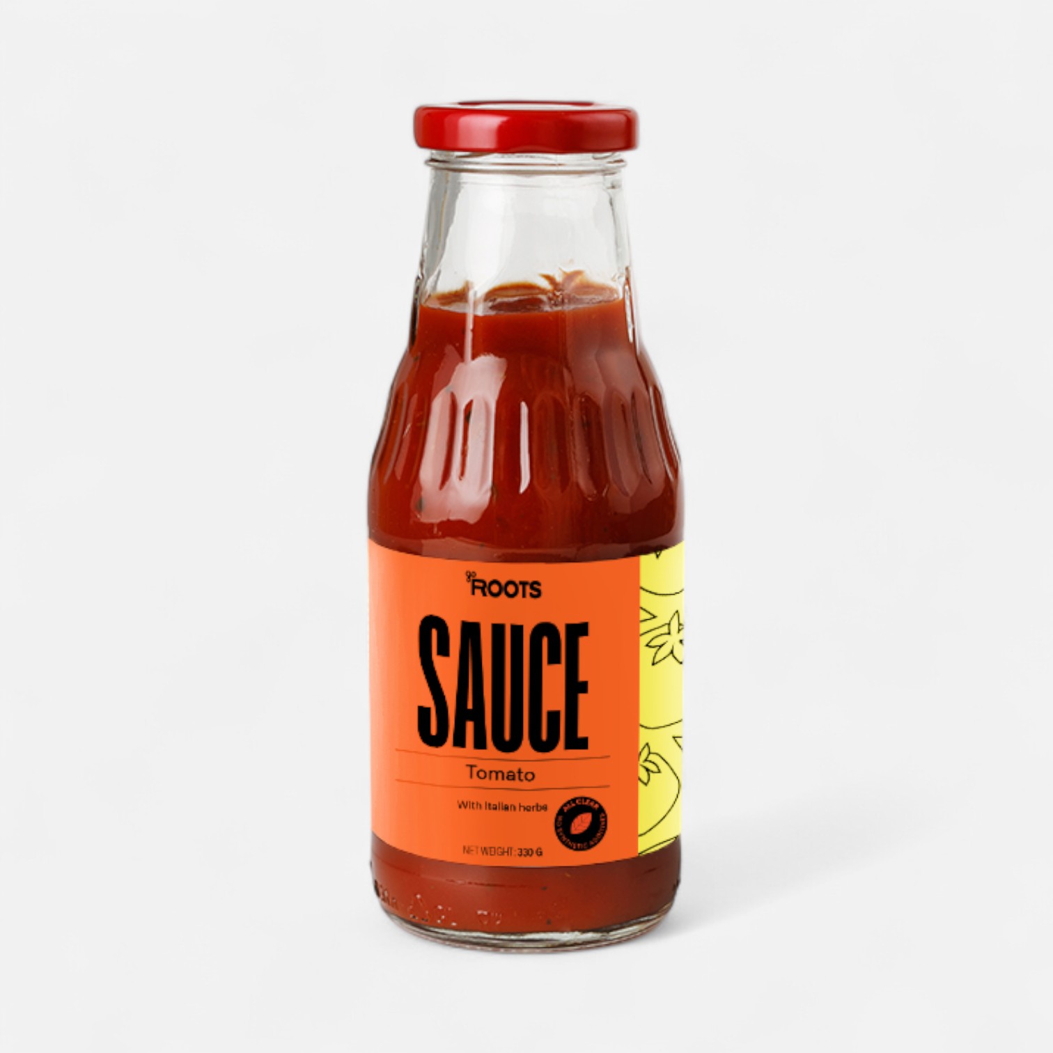 Roots Tomato Sauce with Italian Herbs 330g_0
