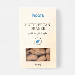 Roots Latte-Pecan Dragee 70g