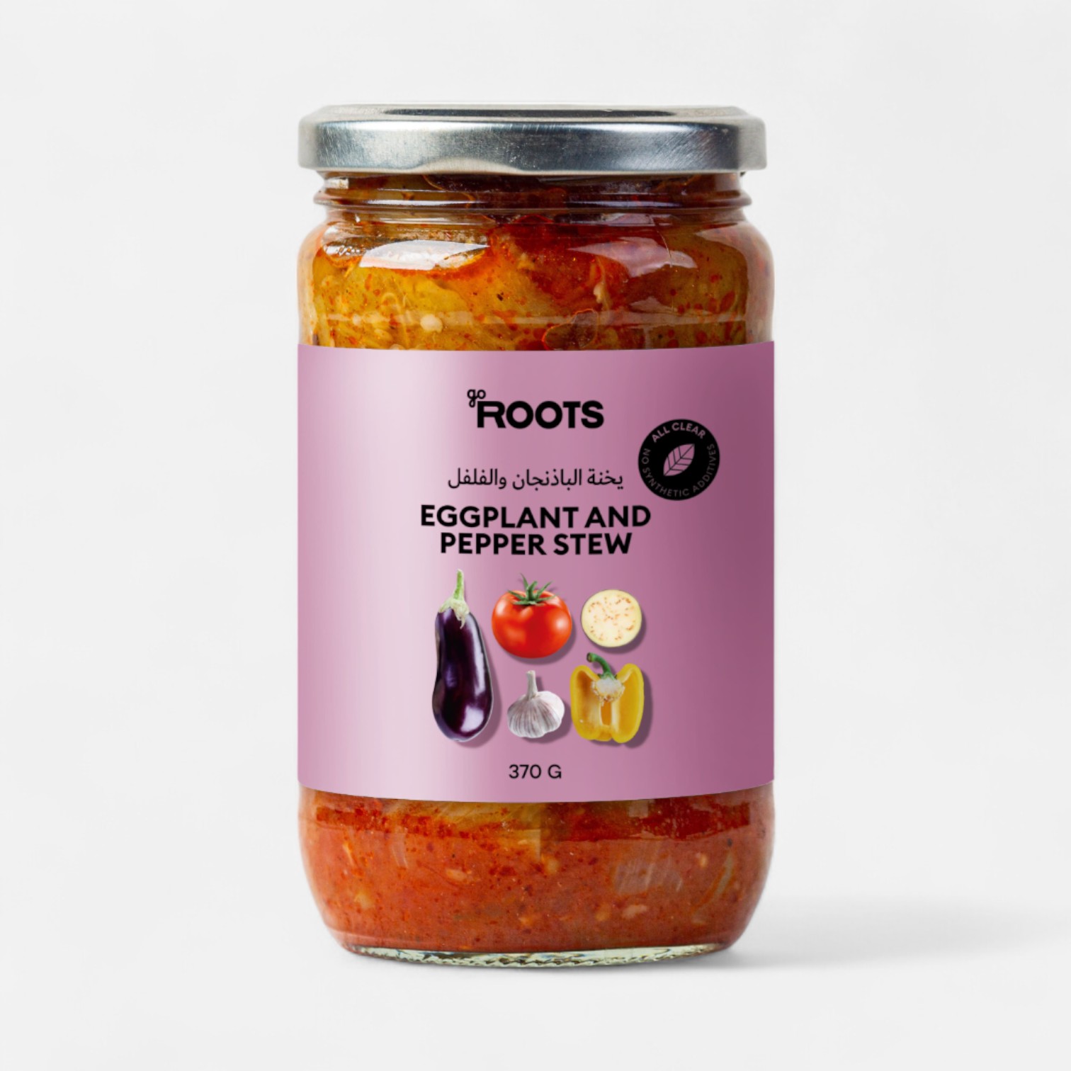 Roots Eggplant & Pepper Stew 370g_0