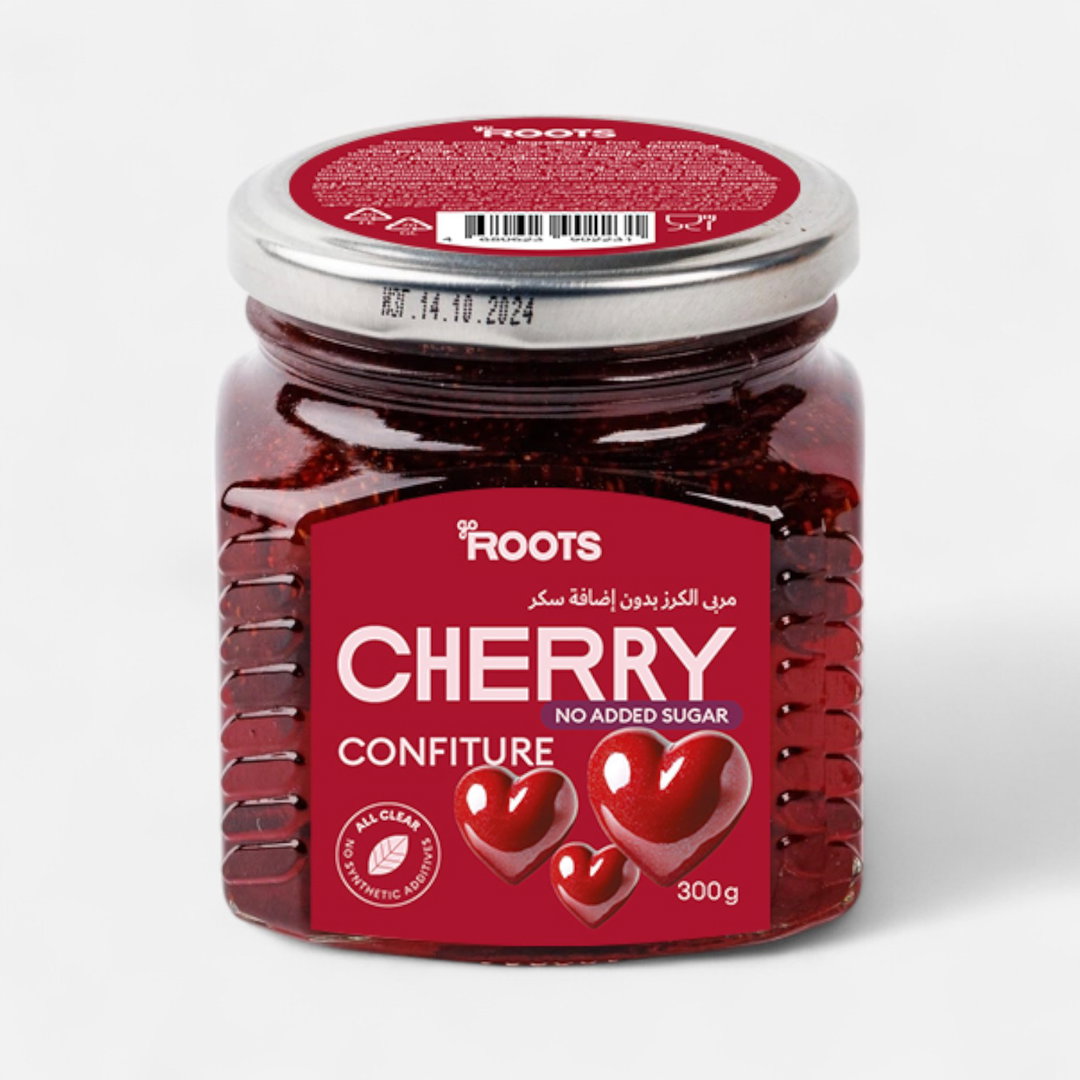 Roots Π‘herry Confiture No Added Sugar 300g