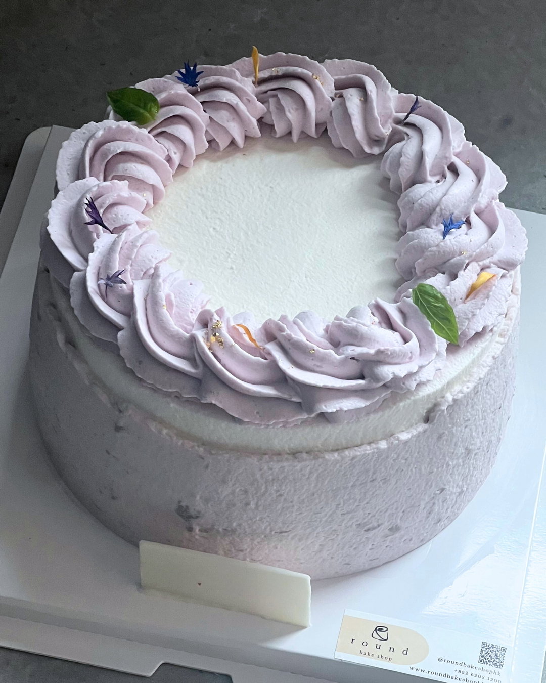 Taro Sponge Layered Cake | 芋頭海綿蛋糕
