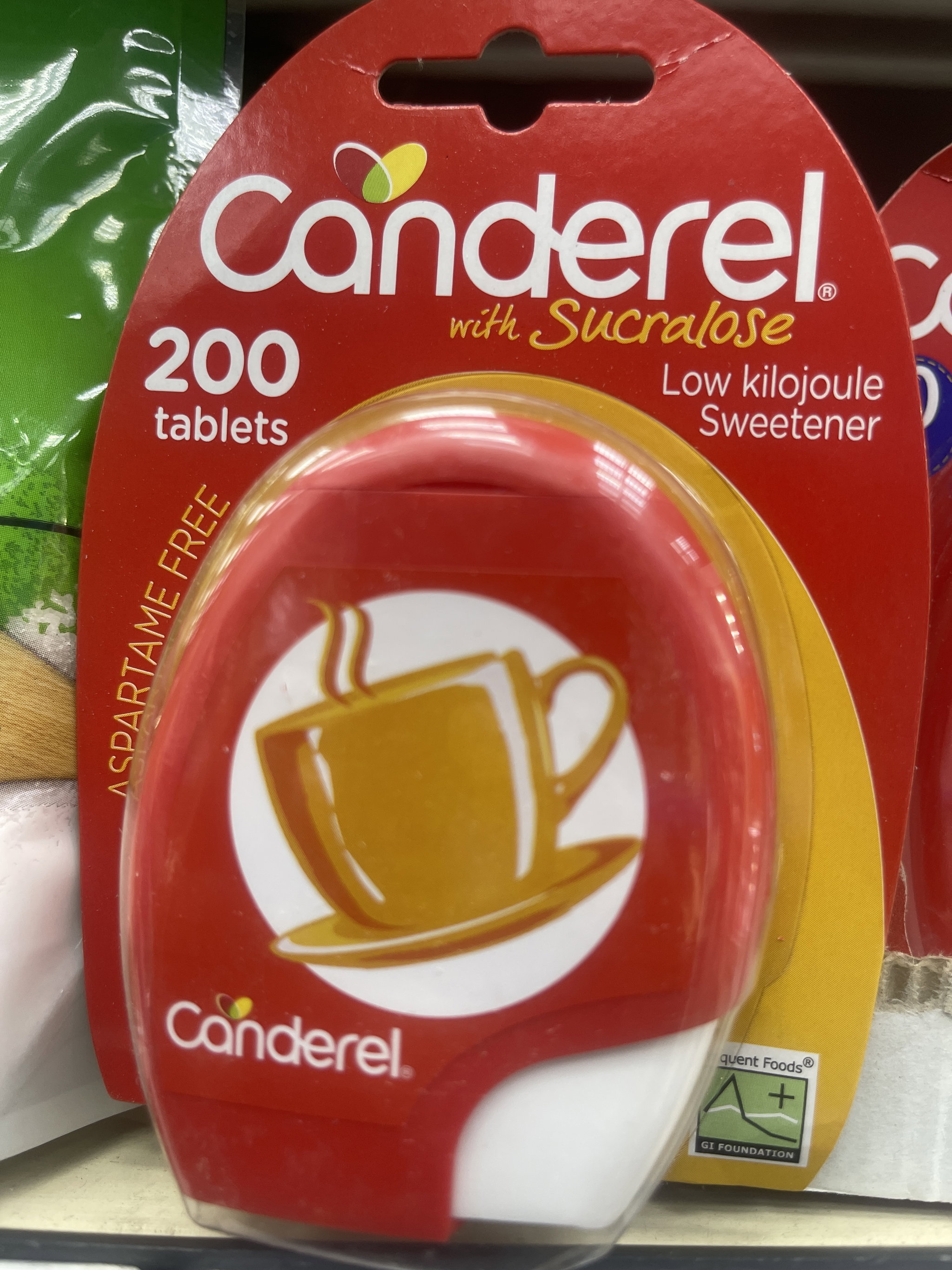 Canderel Yellow With Sucral. Tablets 200'S 17gr_0