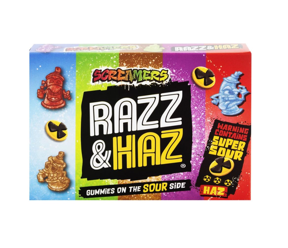 Screamers Razz & Haz Box 100g_0