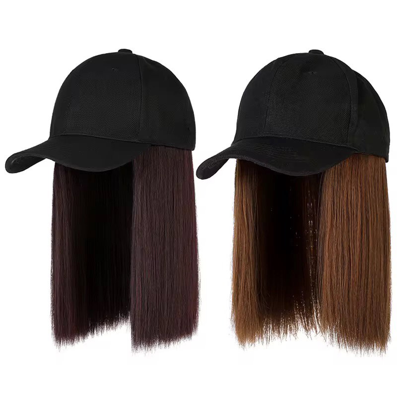 Factory Wholesale with Good Price of Hat Wigs for the Beauty Daily Dress up for Different Style_0