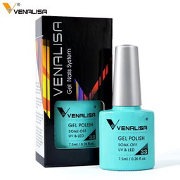 New Venalisa Nail Art UV LED Gel Nail Polish French Nail Tip Manicure Gel Varnish Enamel Lacquer Color OEM Private Logo Gels