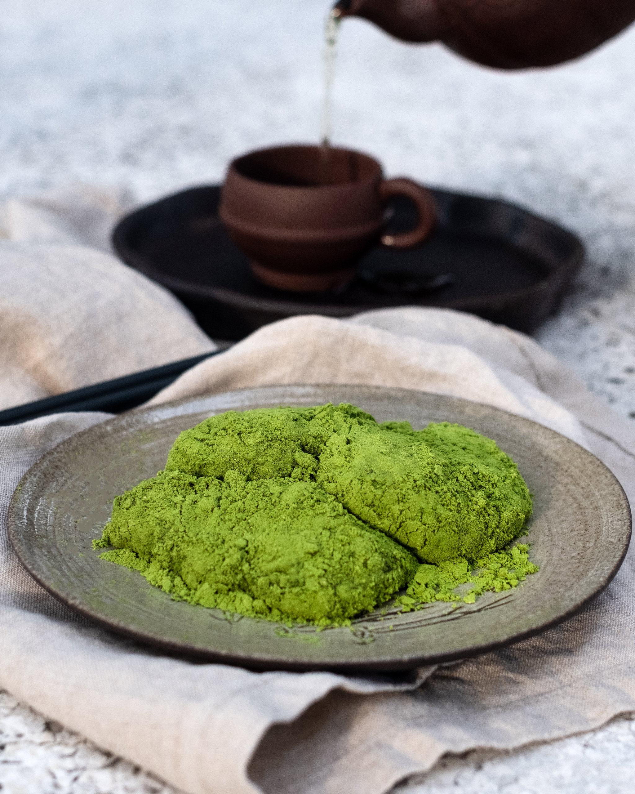Uji Matcha Warabimochi (5 Large Pieces)_1
