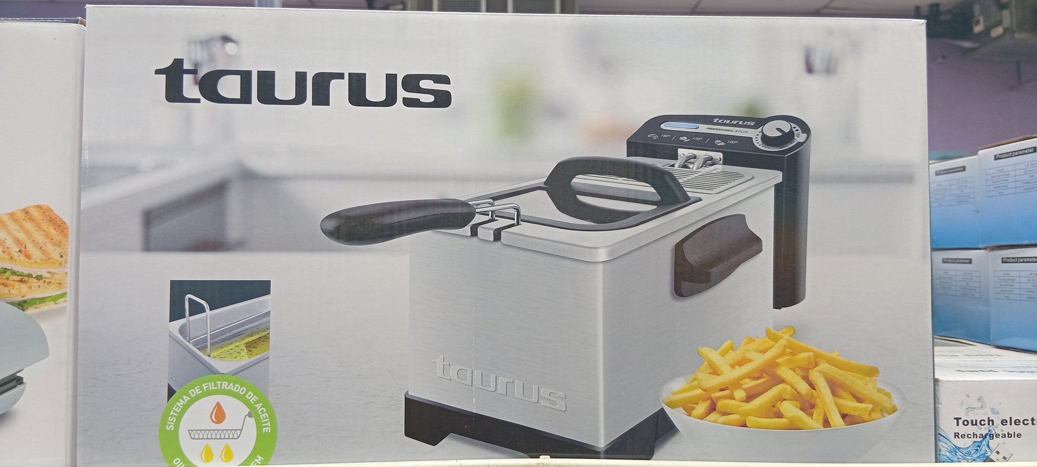 Taurus Deep Fryer Profes. 2200W/4lt_0