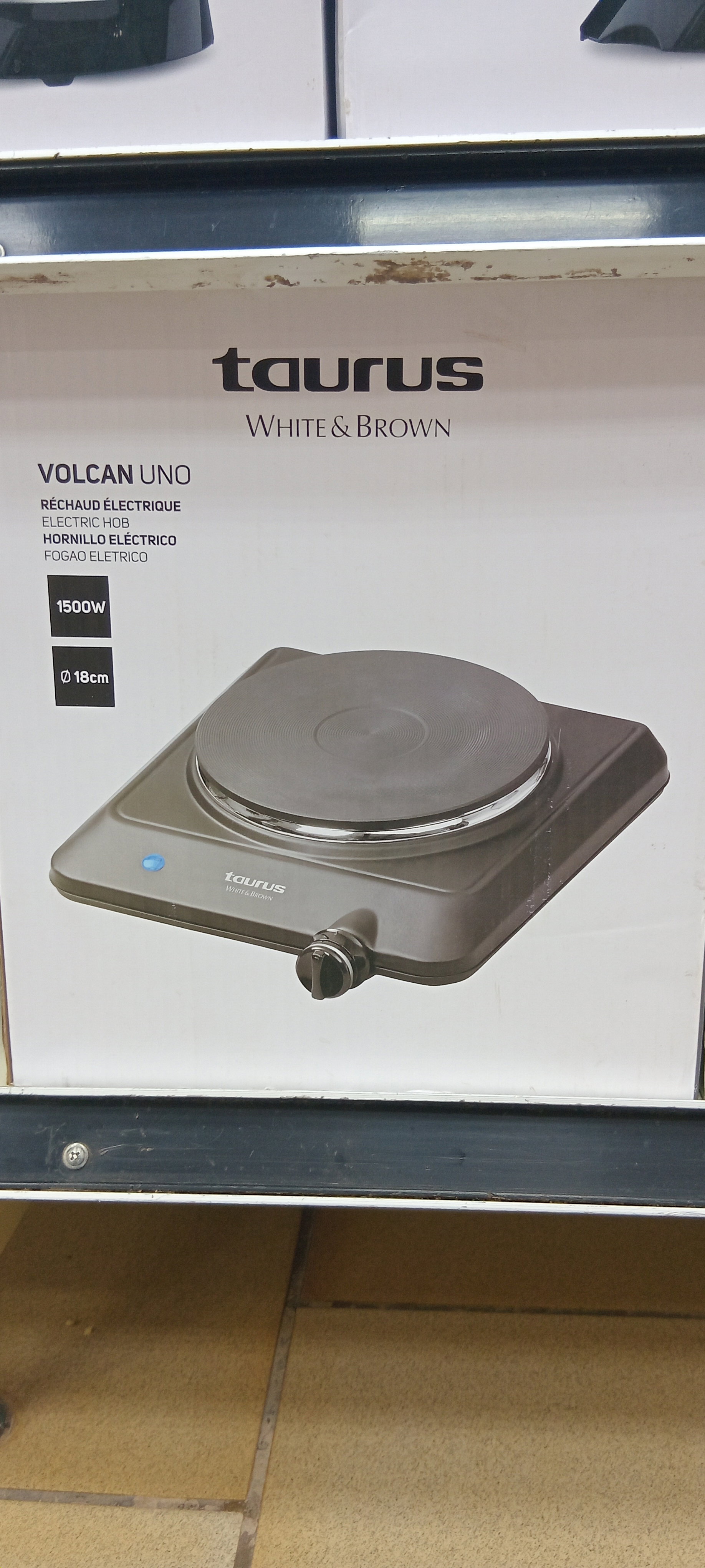 Taurus Electric Cooker Volcano Uno 1500W_0