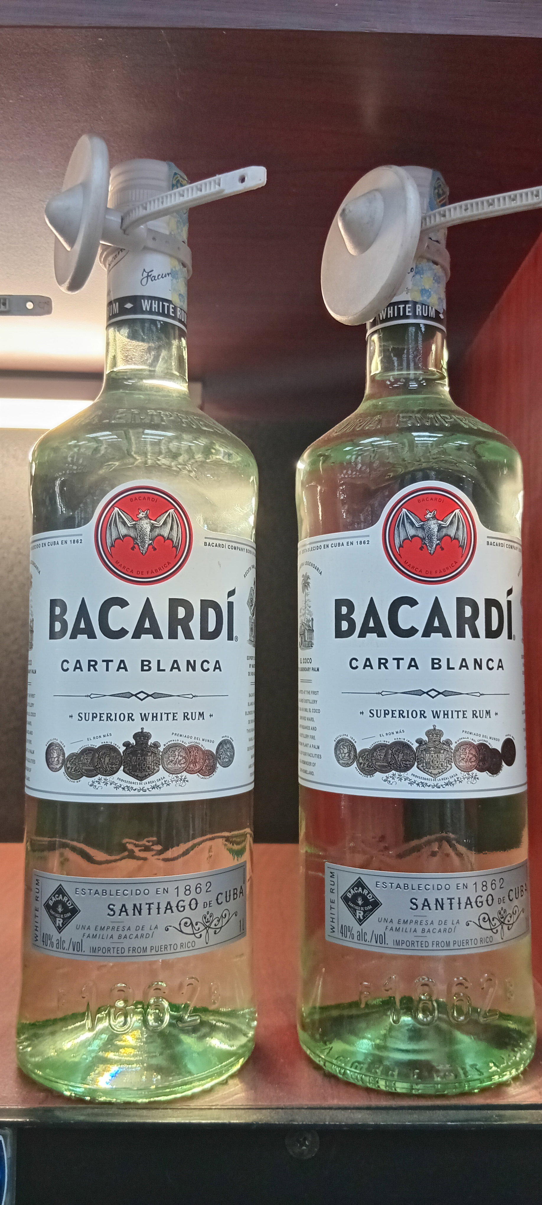Bacardi White Rum 1lt_0