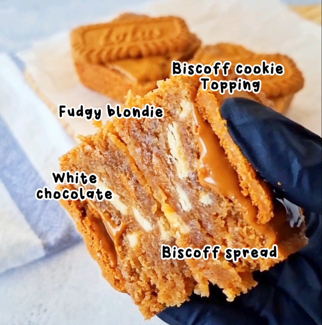 Stuffed Brownies/ Blondies Cubes_2