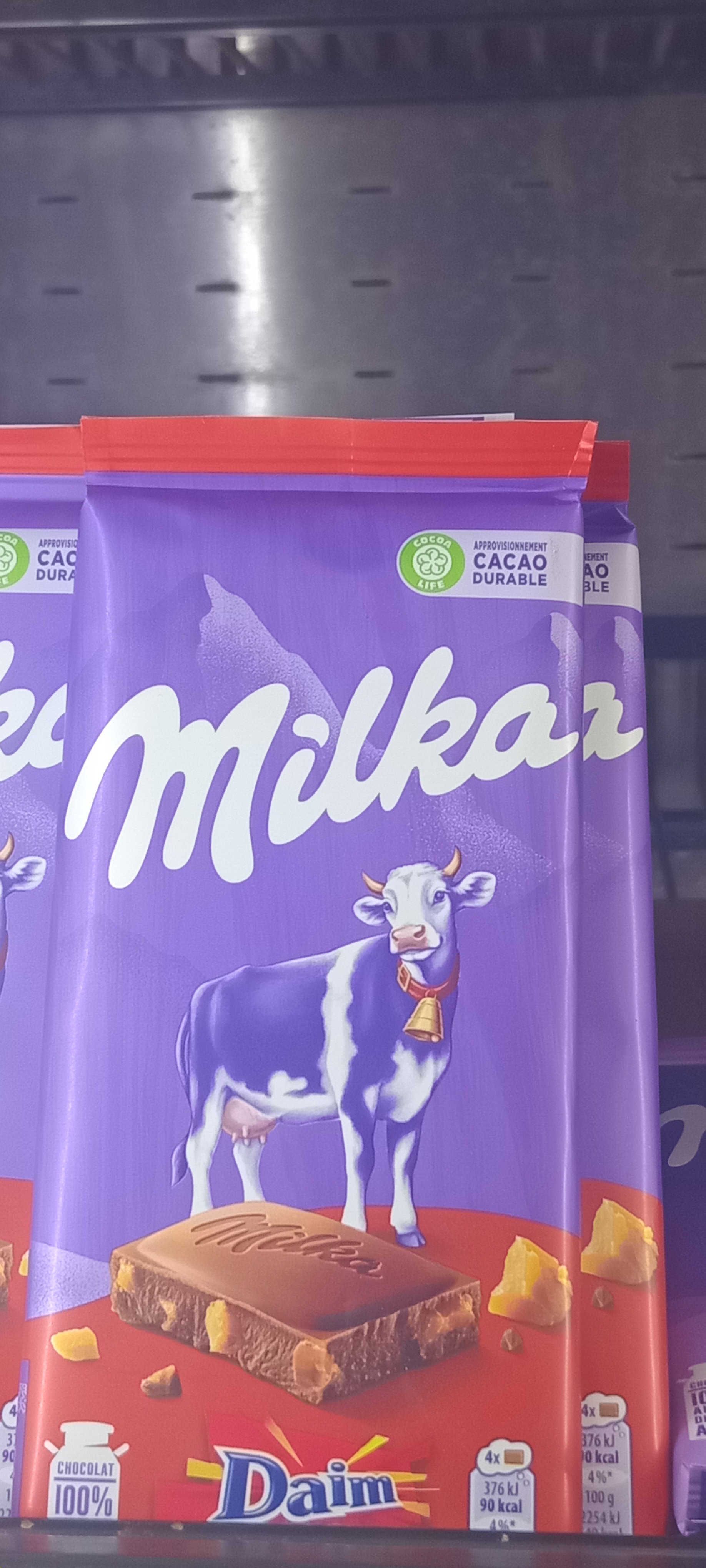 Milka choco tendre au lait 100gr _0