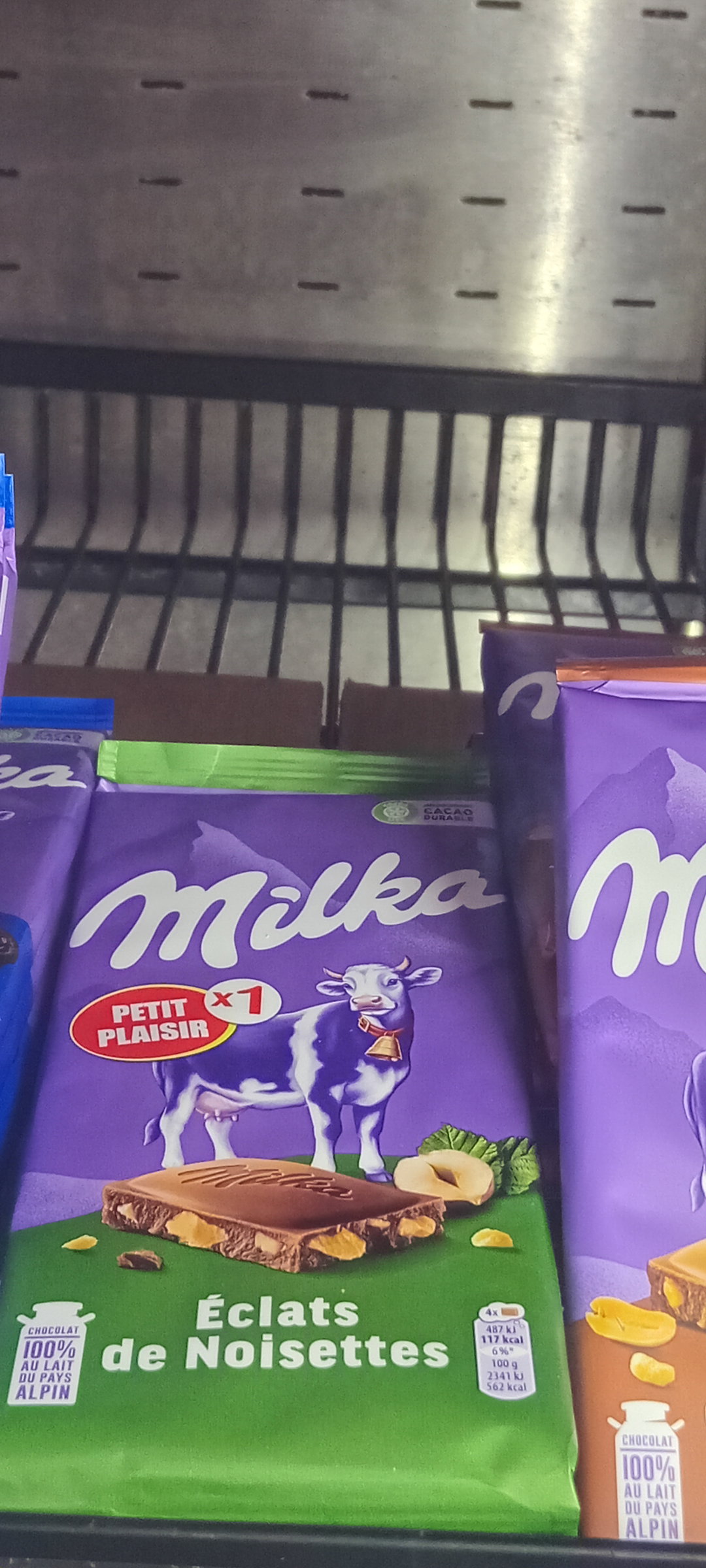 Milka Choco Eclats Noisettes 125gr