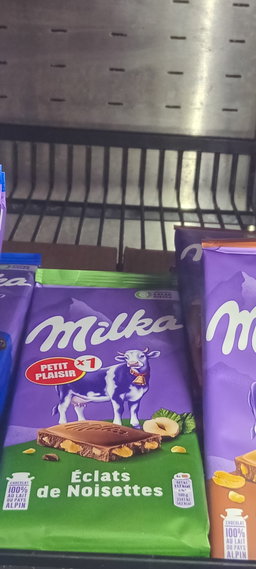 Milka Choco Eclats Noisettes 125gr