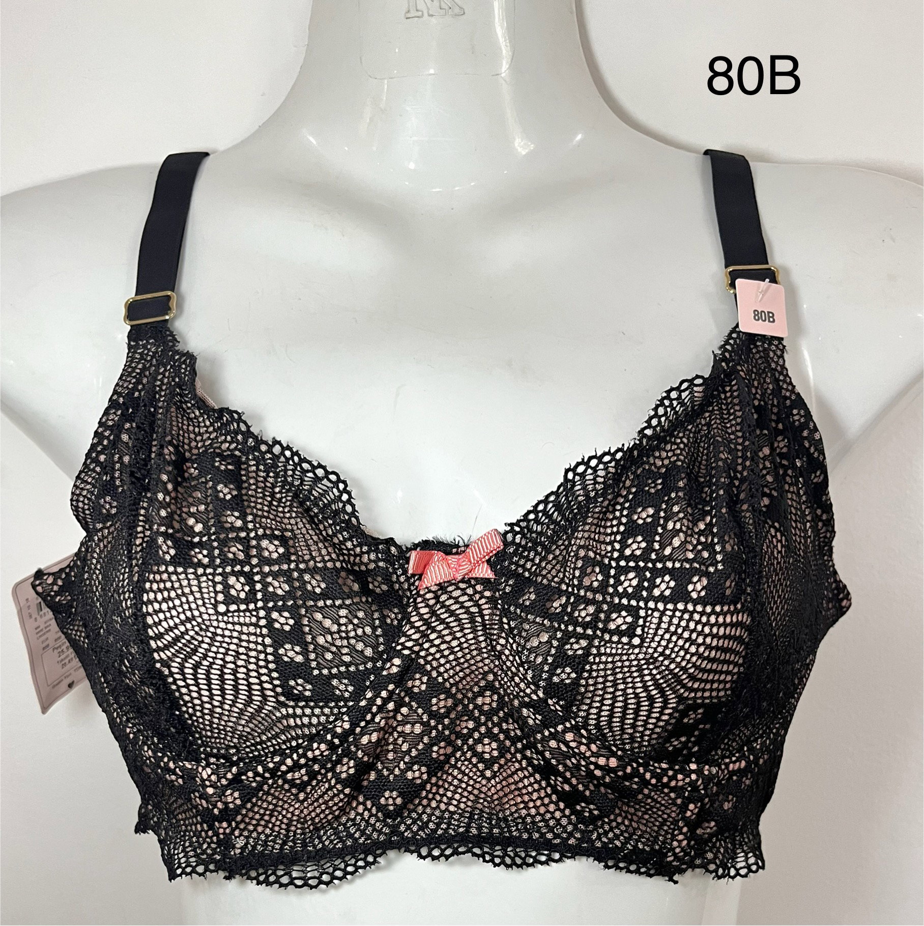Soutien-Gorge Dentelle Noire Taille 80B_0