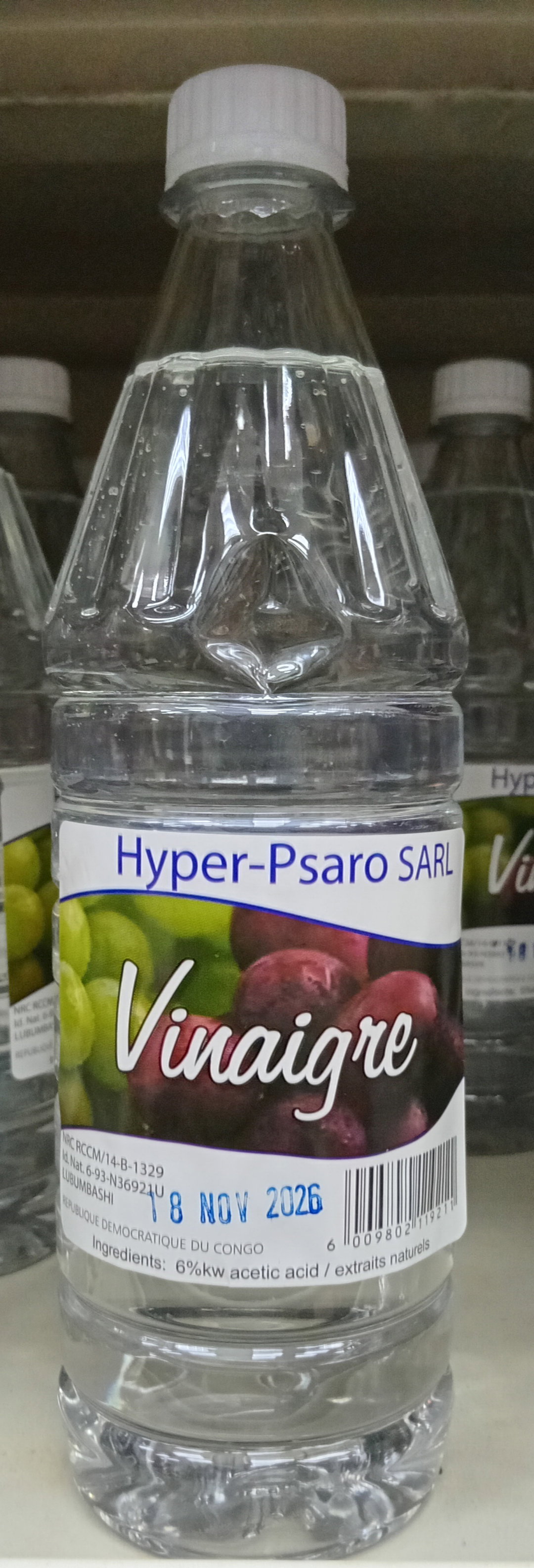 Vinaigre Blanc H.P 750ml