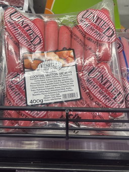 United Halaal Cockt. Mut. Vienna 400gr