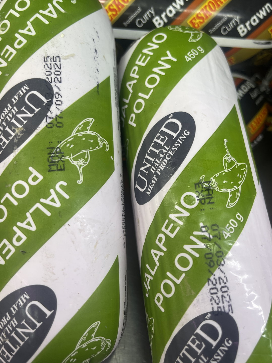 United Halaal Japaleno Polony 450gr
