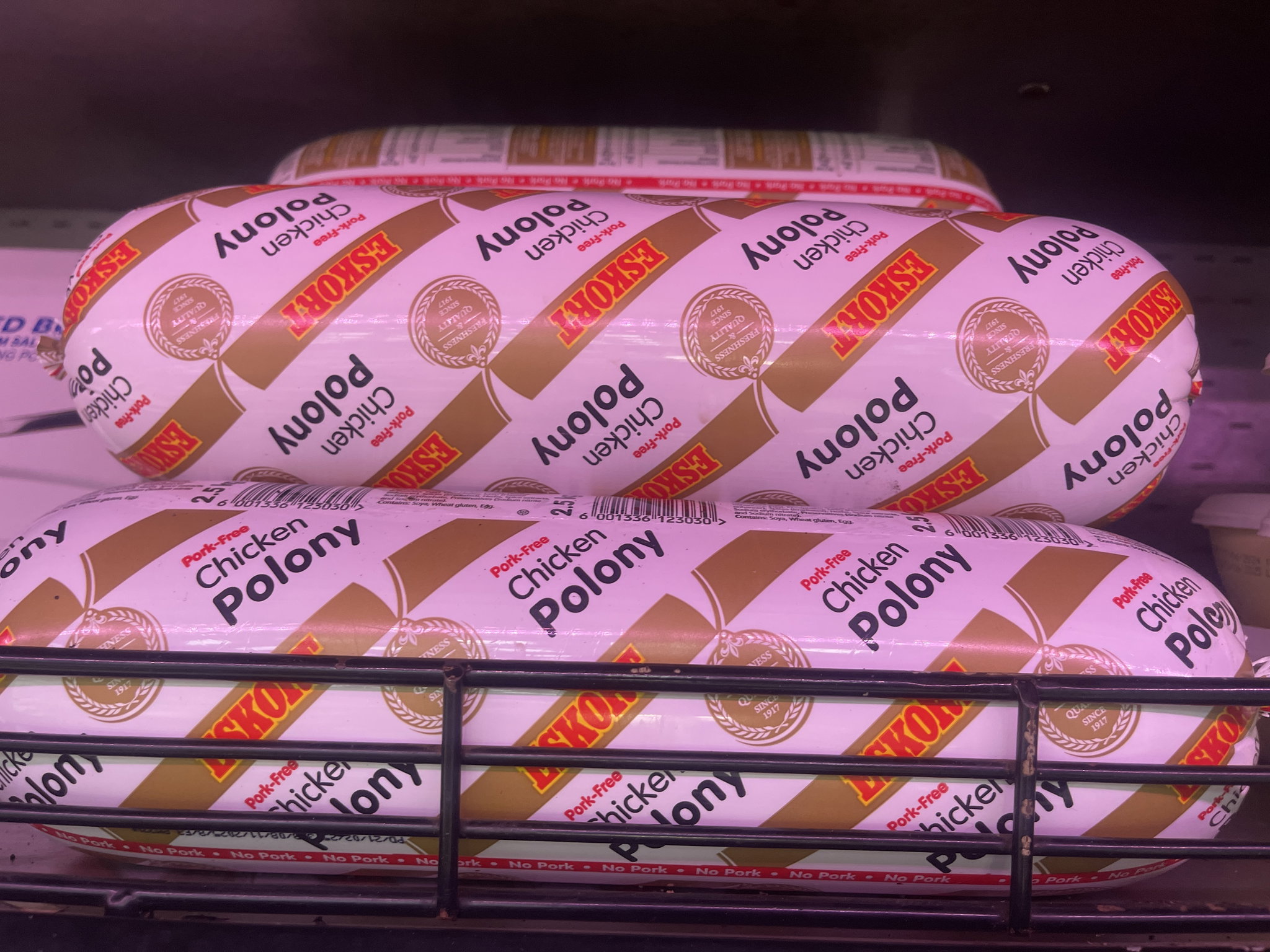 Eskort chicken polony pork-free 2.5kg_0
