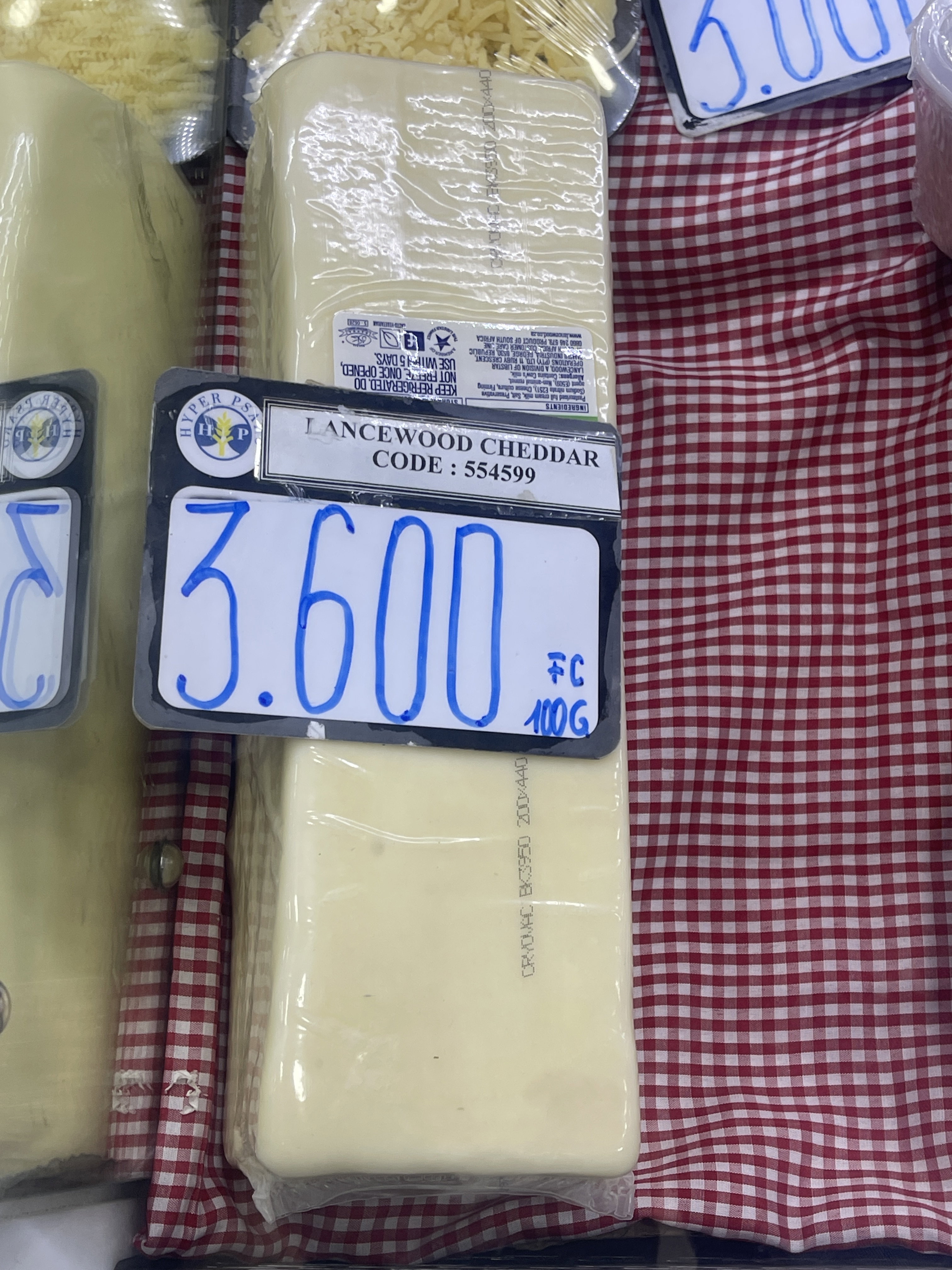Lancewood cheddar / 100gr