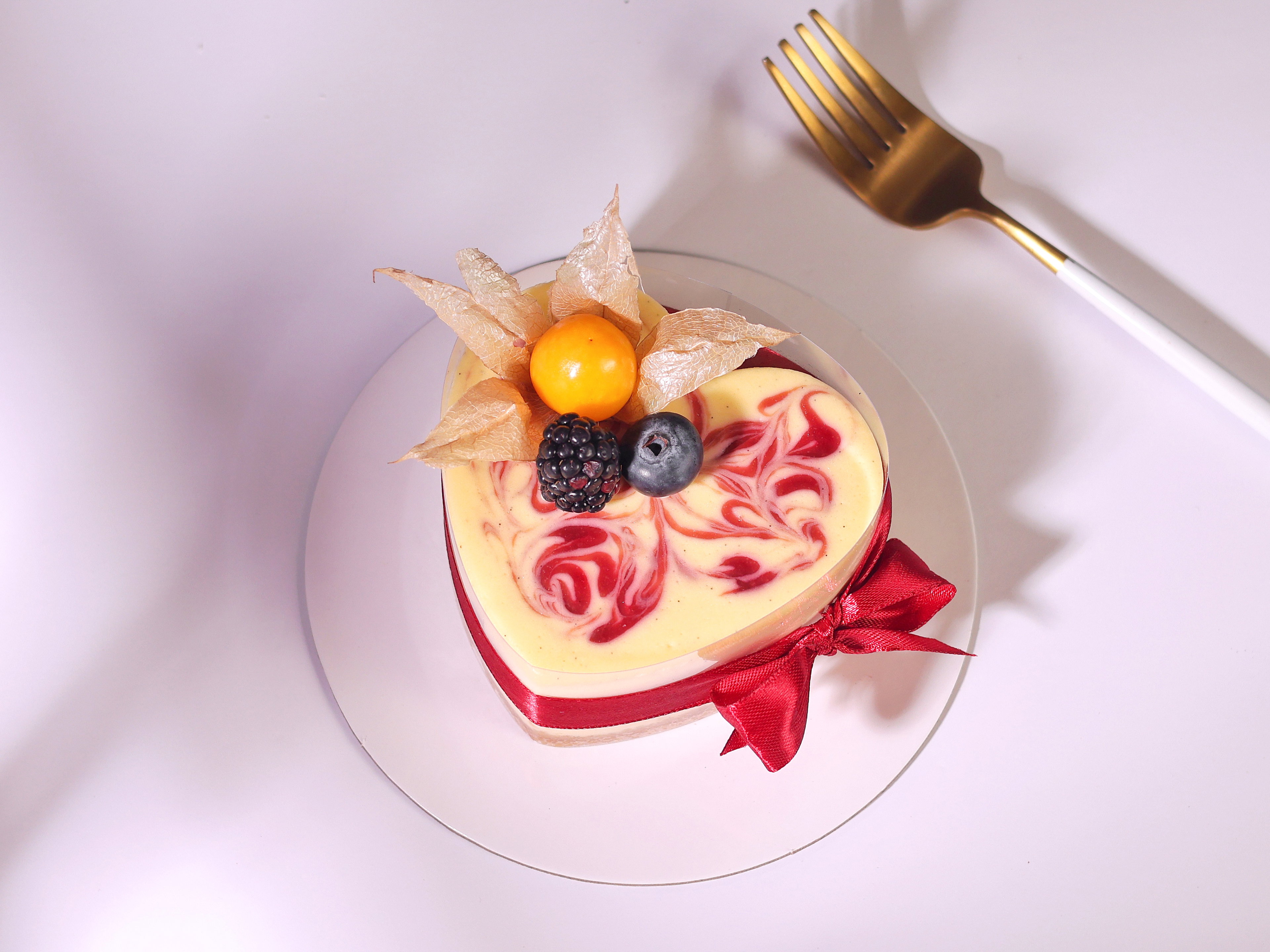 Heart Swirl Cheesecake _0