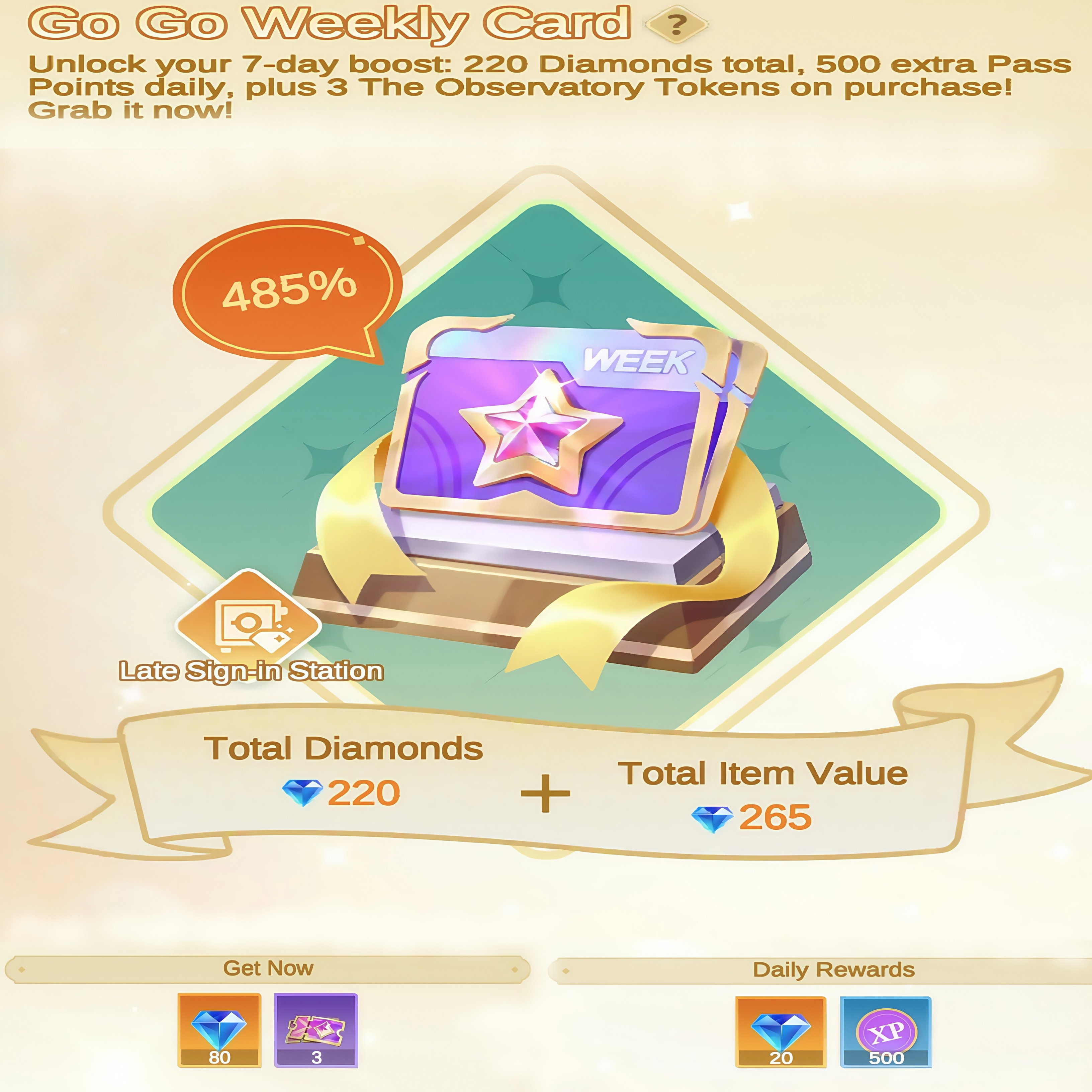 WEEKLY PASS