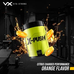 VITAXTRONG™ X-PUSH Pre-Workout Pro (41 Servings) | Energy • Focus • Endurance • Strength & Pump Performance Formula [VX]