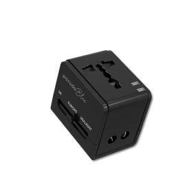 Porodo Blue Dual USB-A Universal Travel Adapter 2.1A