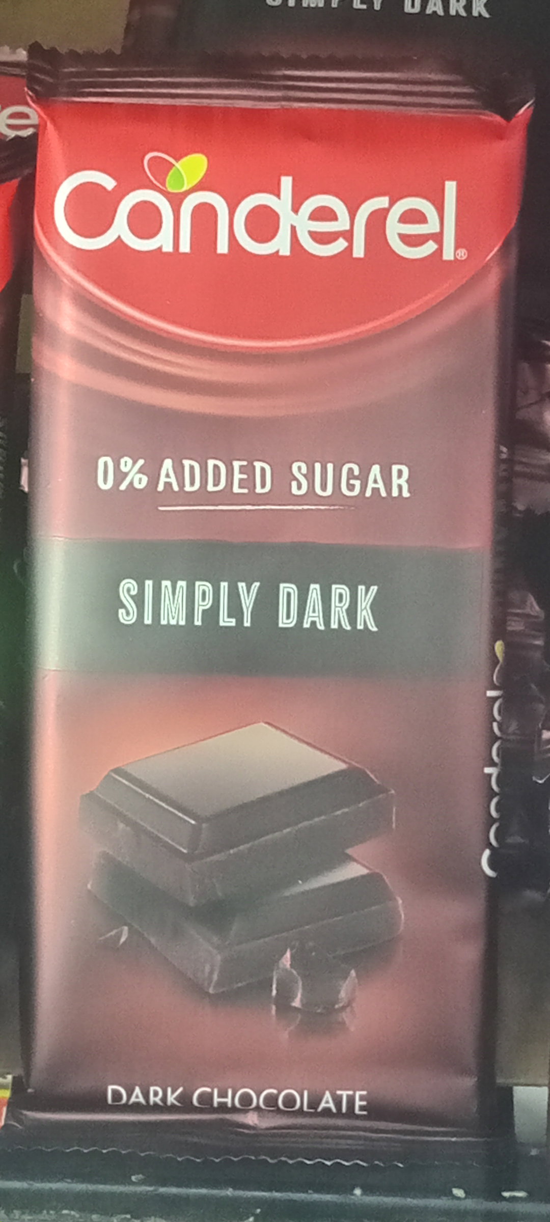 Canderel Chocolate 0% Simply Dark 100gr