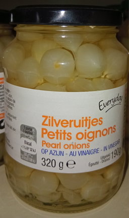 Everyd Pet.Oignons Au Vinaigre 320gr